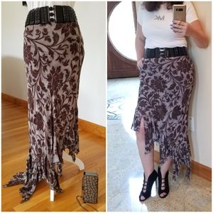 PRETTY HI-LOW Assymetric Skirt